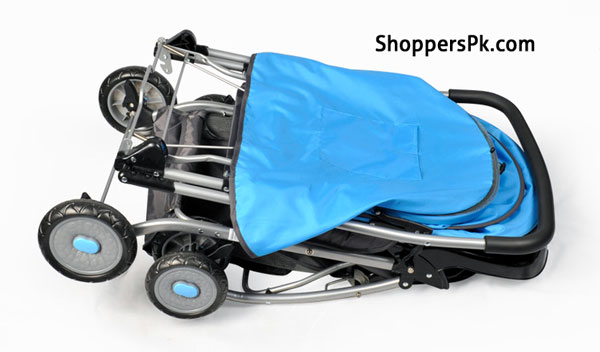 High Quality Baobaohao Baby Stroller (Blue - Red)
