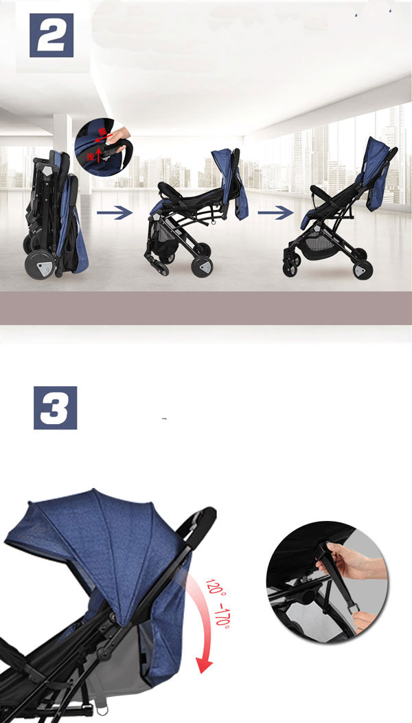 High Quality Baobaohao Multi-Function Stroller Y1-271