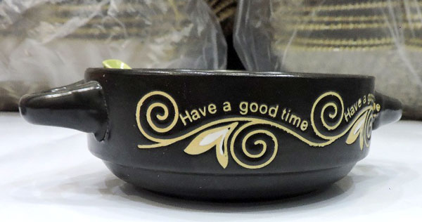 High Quality Ceramic Soup Bowl With Spoon