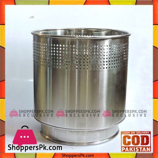 High Quality Stainless Steel Planter & Dustbin 14 - Inch