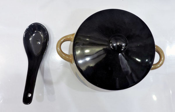 High Quality Soup Bowl With Lid And Spoon