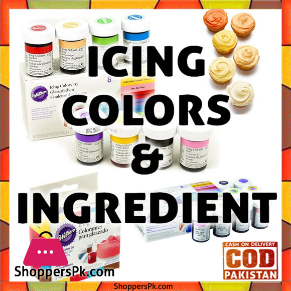 Icing Colors & Ingredients Price in Pakistan 