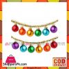 Large Shining Decoration Baubles Round Balls (Pack of 12)