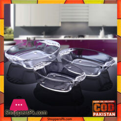 NORITAZEH Primex Roast Dish Family Set 3 Pcs