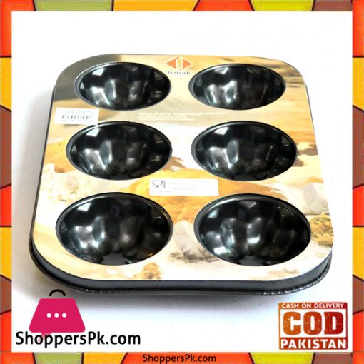 Non Stick 6 Cups Muffin Pan