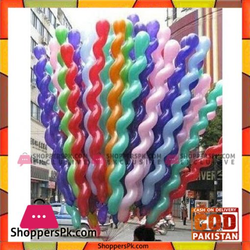 Pack of 50 - 4ft Long Snake Balloons With Air Pump