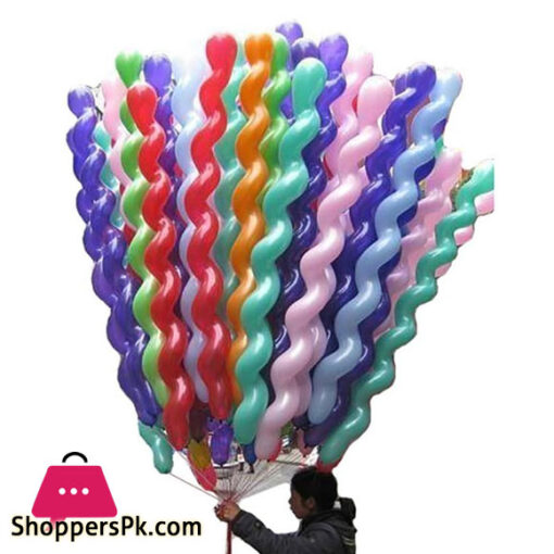 Pack of 50 - 4ft Long Snake Balloons With Air Pump