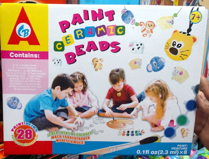 Paint Ceramic Beads For Kids 5 Paint Ceramic Beads For Kids
