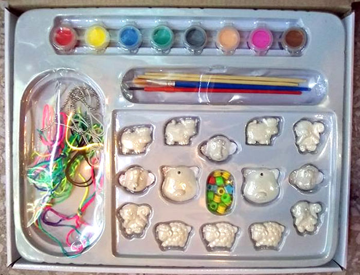 Paint Ceramic Beads for Kids