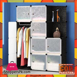 Portable Cabinet 9 Cube 1 Hanging Corner Storage
