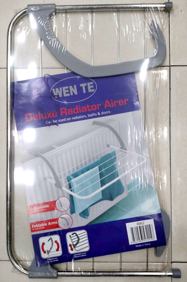 Deluxe Radiator Airer With 5 Adjustable Arms For Drying Clothes 4 Deluxe Radiator Airer With 5 Adjustable Arms For Drying Clothes