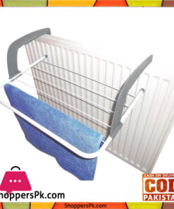 Deluxe Radiator Airer With 5 Adjustable Arms For Drying Clothes