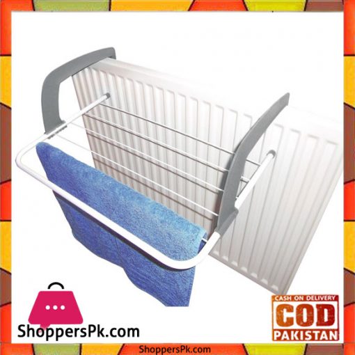 Deluxe Radiator Airer With 5 Adjustable Arms For Drying Clothes