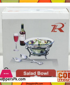 Royal Best Quality Salad Bowl With Server 30 CM