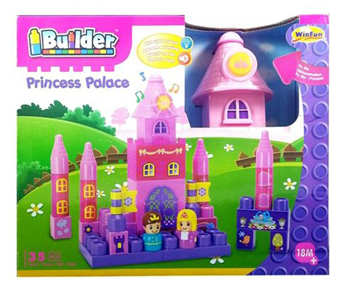 Winfun Builder Princess Palace With Light And Sound