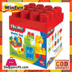 Winfun I Builder Metro Zoo 15 Pcs