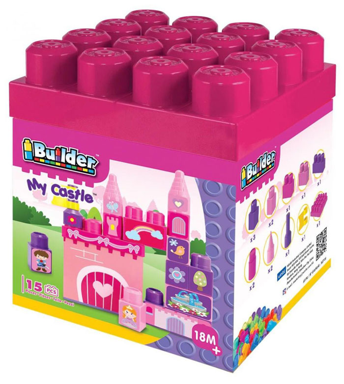 Winfun I Builder My Castle 15 Pcs Block Set