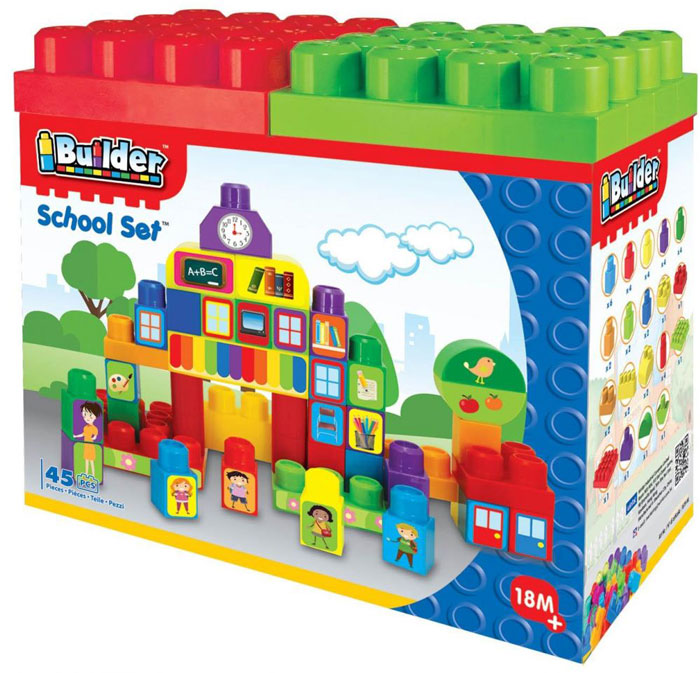 Winfun I Builder School Set 45 Pcs Block Set