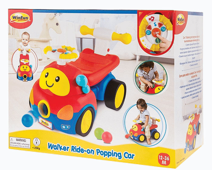 Winfun Walker Ride On Popping Car