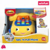 Winfun Win-Talk 'N Pull Phone Multi Color - 0663-01