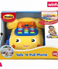 Winfun Win-Talk 'N Pull Phone Multi Color - 0663-01