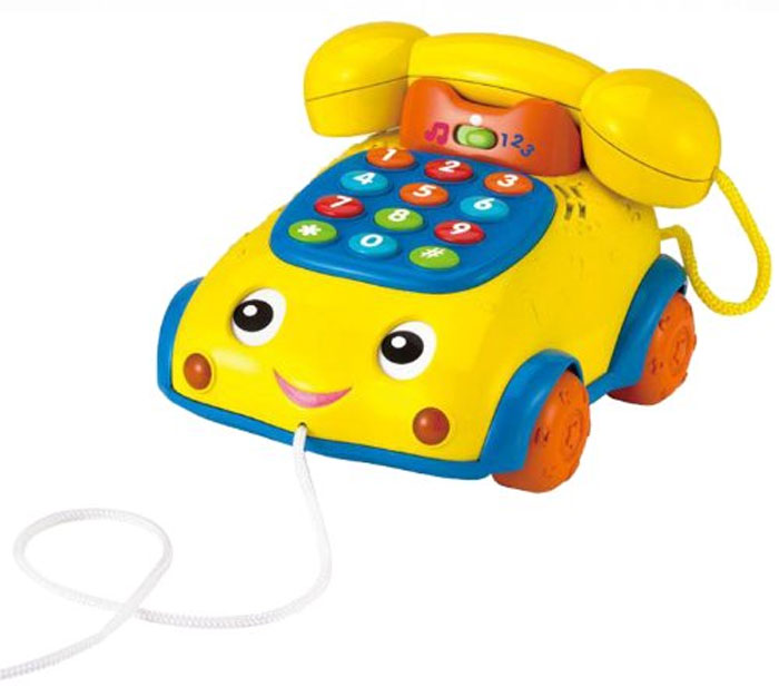 Winfun Win-Talk 'N Pull Phone Multi Color - 0663-01
