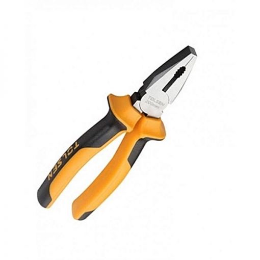 Tolsen Combination Pliers - 8 Inch - Black and Yellow