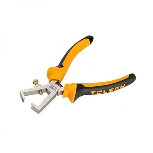 Tolsen Wire Stripping Pliers 160MM - 6 Inch - Black and Yellow