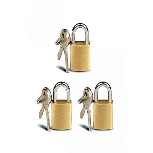 Lock & Lock Pack of 3 - Metal Padlock