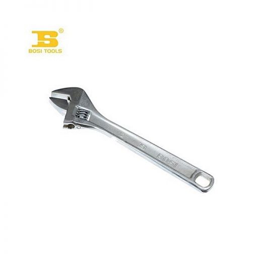 Bosi Bs-F313 Adjustable Wrench 8''-Silver