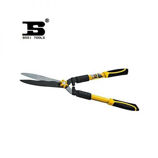 Bosi-F303 Garden Shear With Plastic Handle-Yellow & Black