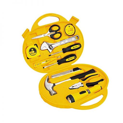 Bosi Tool Set - 12 Pcs - Yellow & Black