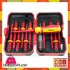 13 Pcs Vde Insulated Screwdriver Set - Red And Orange