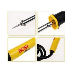 Bosi Stainless Steel Electrical Soldering Iron - 30W - Yellow & Black