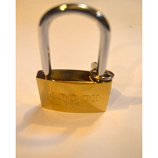 Pack Of 2 - Padlock High Quality metal Large U shape design Anti theft locking brass