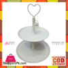 2-Layer Metal Cake And Cupcake Stand 27-1