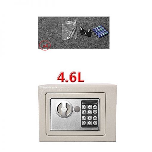 Zapple Digital+Keys Security Safe Deposit Box Locker