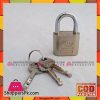 40 MM Padlock With 3 Keys - Silver
