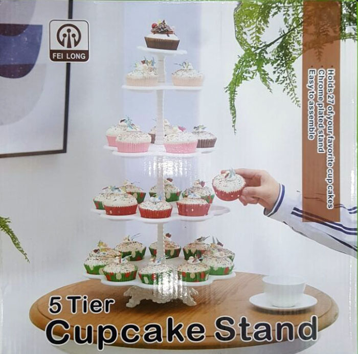 5 Tier 27 Cupcake Hold Cupcake Stand