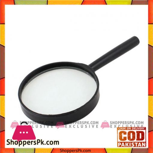 5X Helping Zoom Magnifying Glass 40 mm - Black