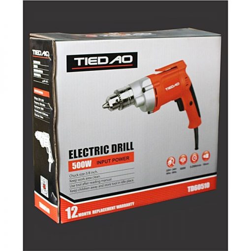 Professional Series 10Mm Electric Drill Td60510 - 100% Copper