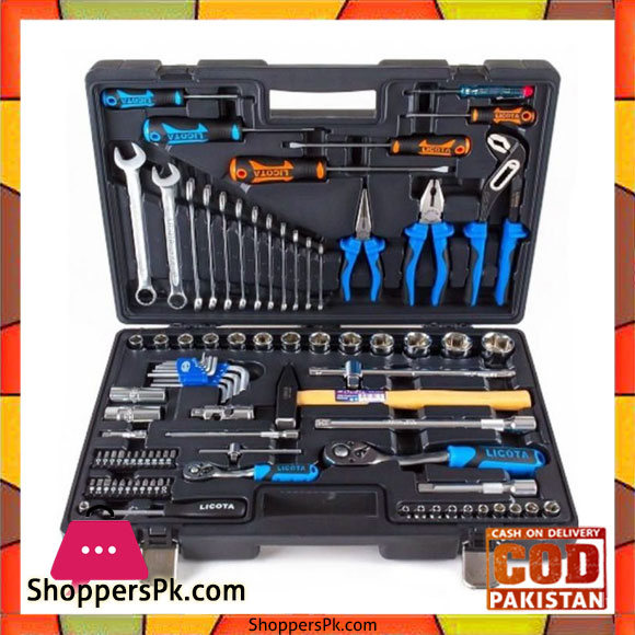 143 Pcs Hand Socket And Tool Kit White in Pakistan