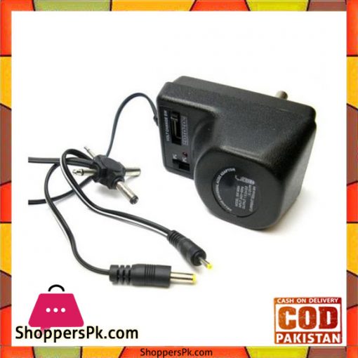 Ac-Dc Electronic Adaptor - Black