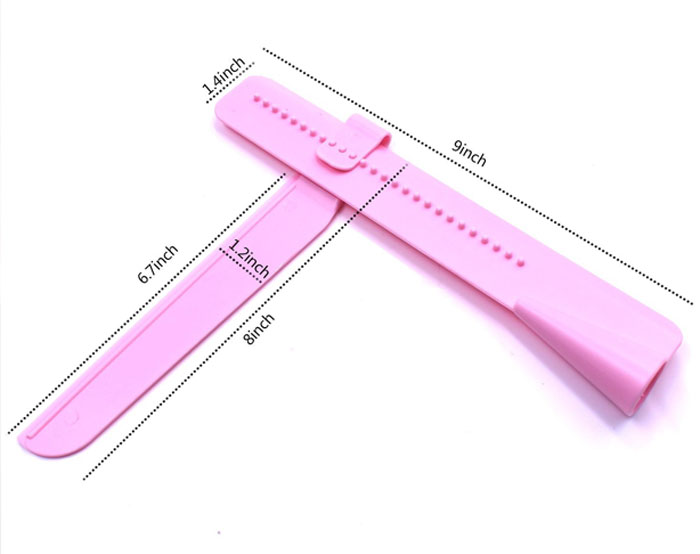 Adjustable Fondant Cake Scraper Polisher Smoother Plastic Decorating Tools