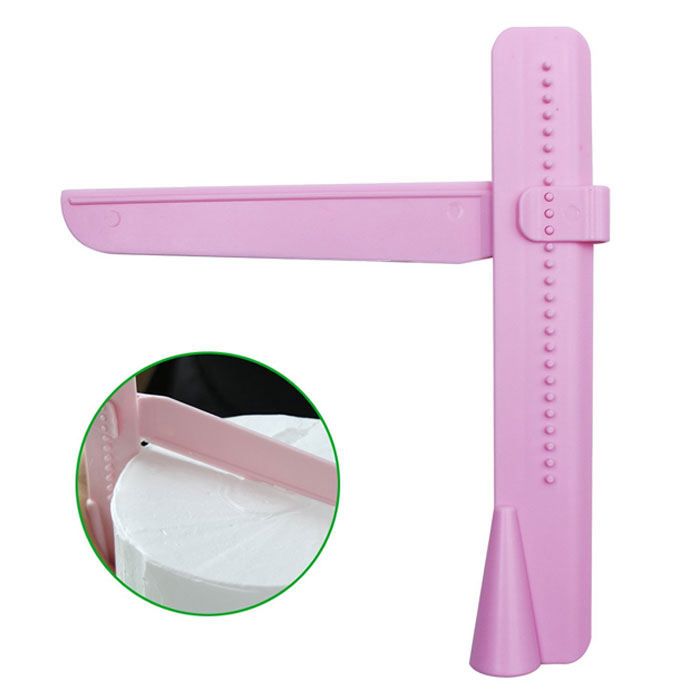 Adjustable Fondant Cake Scraper Polisher Smoother Plastic Decorating Tools