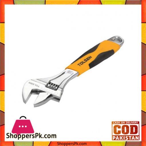 Adjustable Wrench 6 Inch - Black And Yellow