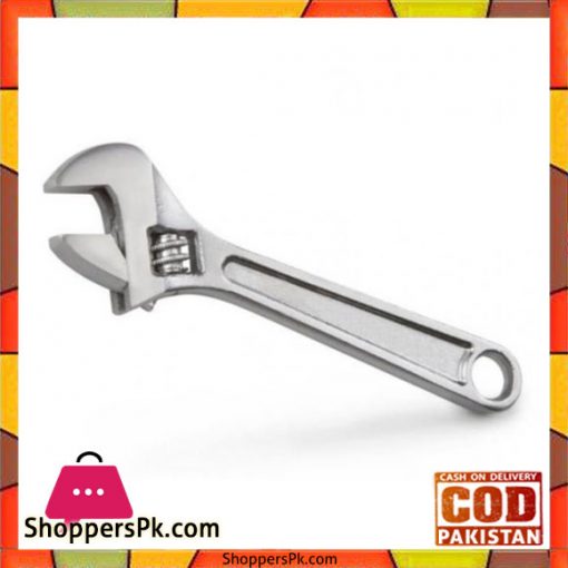 Adjustable Wrench 6 Inch - Silver
