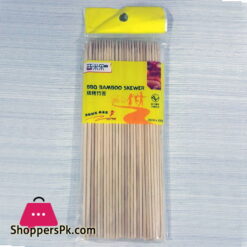 BBQ Bamboo Skewer 10 Inch Pack of 100