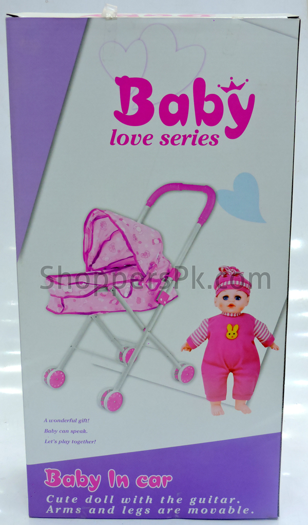 Baby Stroller and Doll Set ( Baby in Car)