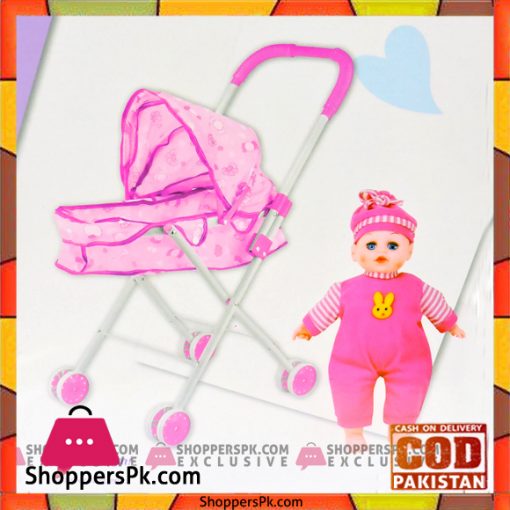 Baby Stroller and Doll Set ( Baby in Car)